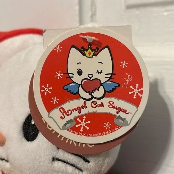 Dan Dee Angel Cat Sugar Christmas Star Holiday Plush - Picture 2 of 9